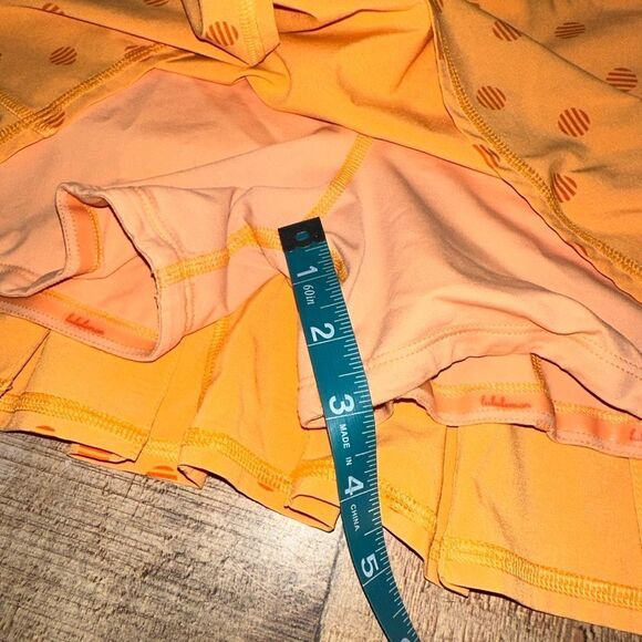 Lululemon Run: Pace Setter Skirt (Regular) *4-way Stretch creamsicle dot - Picture 9 of 13